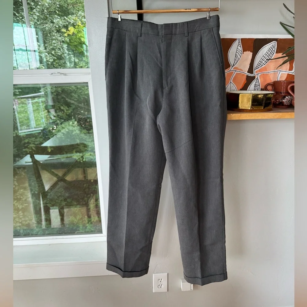 Haggar vintage charcoal
